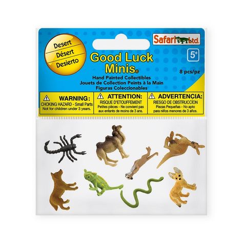 Safari Ltd Desert Good Luck Minis Fun Pack