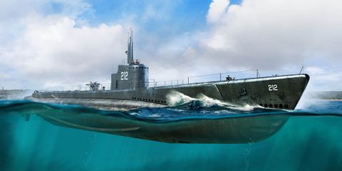 Hobbyboss 1:350 USS Gato SS-212 1941 Submarine