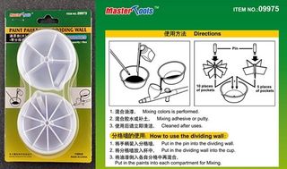 Master Tools Paint Palette - (L) W/Dividing Wall