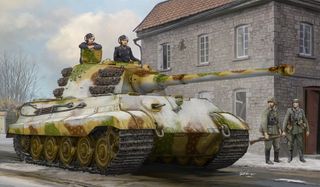 Hobbyboss 1:35 Pz.Kpfw Vi Sd.Kfz 182 Tiger II FEb 1945 Henschel Prod