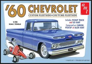 AMT 1:25 1960 Chevy Custom Fleetside Pickup