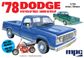 MPC 1:25 1978 Dodge D100 Custom Pickup (2T)