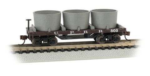Bachmann Union Pacific RR #503 Old TimeWater Tank Car. N Scale