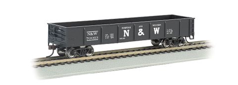 Bachmann Norfolk & Western #70063 40ft Gondola. HO Scale