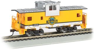 Bachmann Denver & Rio Grande Western #1511 Wide-Vision Caboose. HO