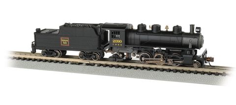 Bachmann CB&Q #2090 Prairie 2-6-2 Loco &Tender, N Scale