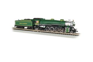 Bachmann Southern #1489 (Green) 4-8-2 Light Mountain Loco w/DCC.  N