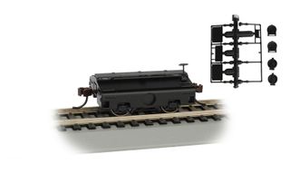 Bachmann Painted Unlettered Black, TestWeight Car, HO Scale