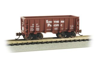 Bachmann Southern Pacific #345047 OxideRed Ore Car. N Scale