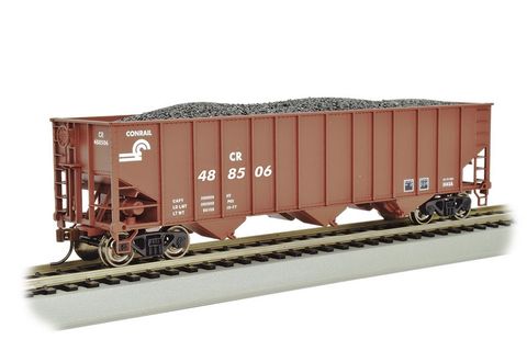 Bachmann Conrail #488506 Beth. Steel 3-Bay 100 Ton Hopper. HO Scale