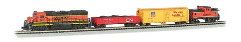 Bachmann Roaring Rails Train Set with Sound. N Scale