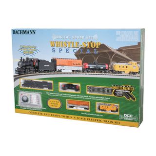 Bachmann Whistle-Stop Special Train Setw/Digital Sound. N Scale