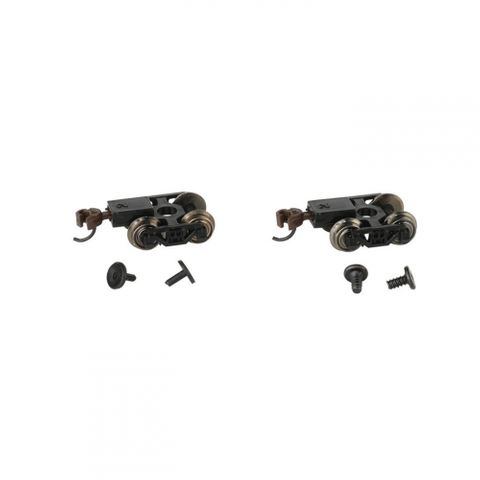 Bachmann Friction Bearing Freight Trucksw/Wheels, 6 pcs, N Scale