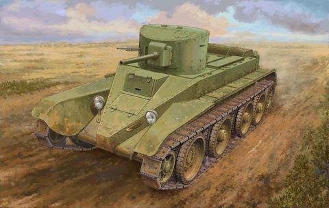 Hobbyboss 1:35 Soviet Bt-2 Tank(Medium)