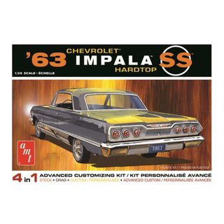 AMT 1:25 1963 Chevy Impala Ss 2T