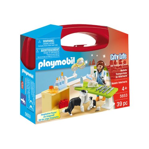 Playmobil Vet Visit Carry Case