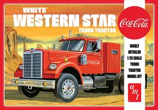 AMT 1:25 White Western Star Semi Tractor