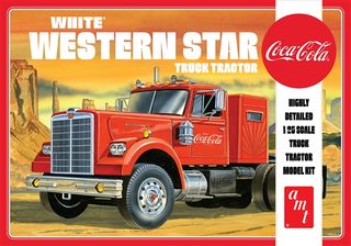 AMT 1:25 White Western Star Semi TractorCc