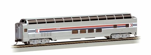 Bachmann Amtrak Phase I 85ft BUDD Full Dome, HO Scale