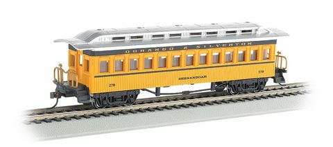 Bachmann Coach 1860-80 Era Durango and Silverton, No 257 Shenandoah HO