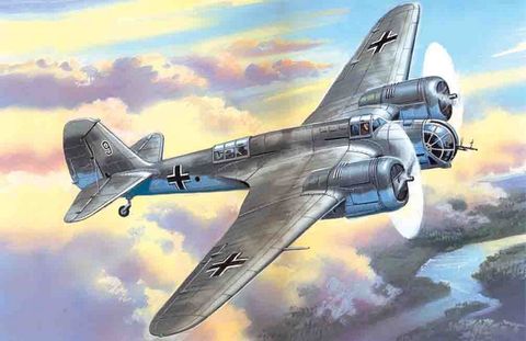 ICM 1:72 Avia B-71 WWII German Bomber