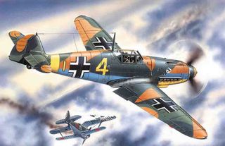 ICM 1:48 Messerschmitt Bf 109F-4