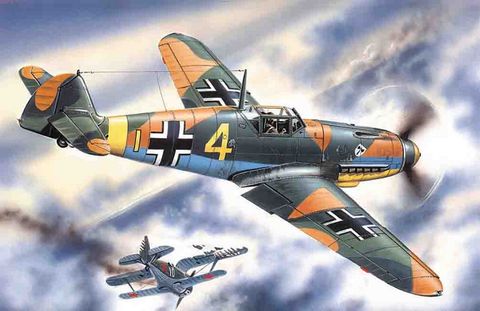 ICM 1:48 Messerschmitt Bf 109F-4