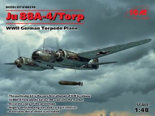 ICM 1:48 Ju 88A-4 Torp/A-17