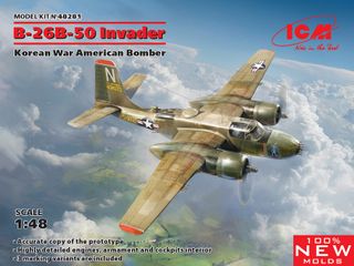 ICM 1:48 B-26B-50 Invader Korean War U.S. Bomber