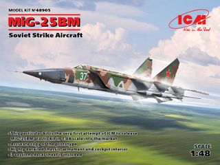 ICM 1:48 Mig-25 Bm Svt. Strike Aircraft