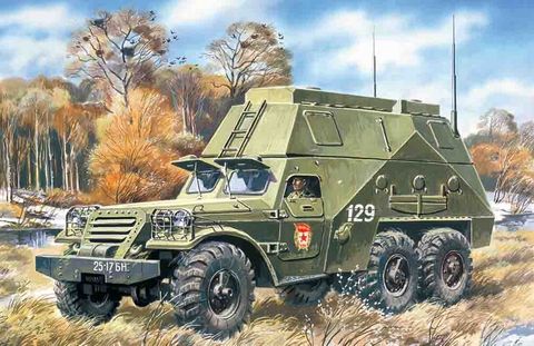 ICM 1:72 Btr-152S Armoured Command Vehicle