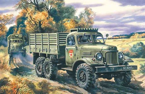 ICM 1:72 Zil-157 Army Truck