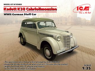 ICM 1:35 Kadett K38 Cabriolimousine