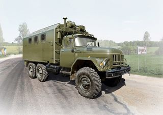 ICM 1:35 Zil-131 Kshm Svt. Army Vehicle