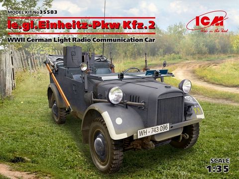 ICM 1:35 Le.Gl.Einheitz-Pkw Kfz.2