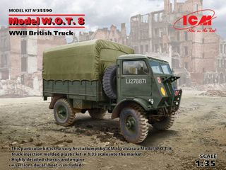 ICM 1:35 Model W.O.T. 8 British Truck