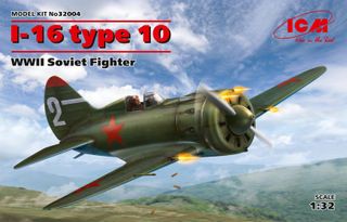 ICM 1:32 I-16 Type 10 Soviet Fighter
