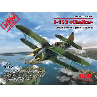 ICM 1:32 I-153 'Chaika' WWII Soviet Fighter