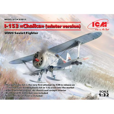 ICM 1:32 I-153 (Winter Version)