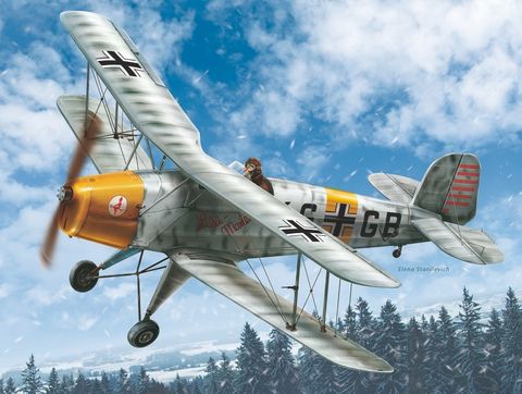 ICM 1:32 Bücker Bü 131D