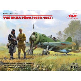 ICM 1:32 Vvs Rkka Pilots (1939-42) (3)