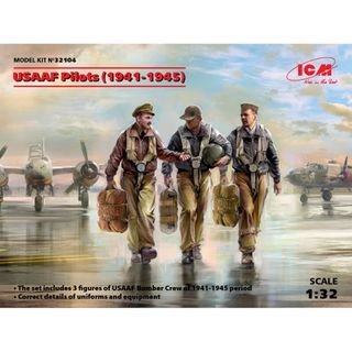ICM 1:32 Usaaf Pilots (1941-45) (3)