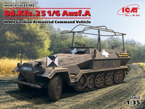 ICM 1:35 Sd.Kfz.251/6 Ausf.A Ger. Acv