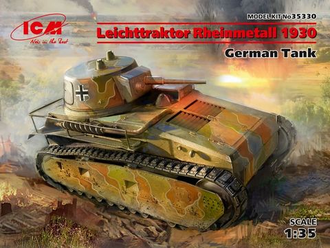 ICM 1:35 Leichttraktor Rheinmetall 1930