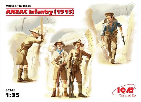 ICM 1:35 Anzac Infantry (1915) (4)