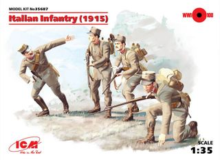 ICM 1:35 Italian Infantry (1915) (4)