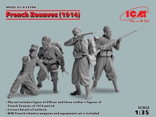 ICM 1:35 French Zouaves (1914) (4)