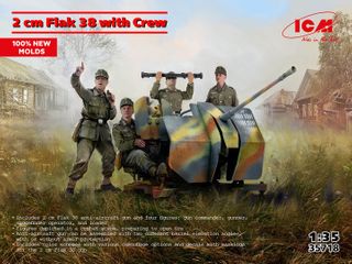 ICM 1:35 Wwi British Tank Crew (4)