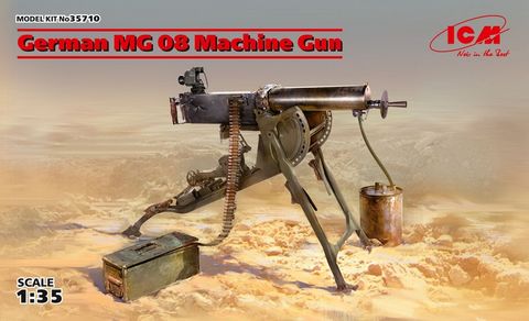ICM 1:35 Ger. Mg08 Machine Gun