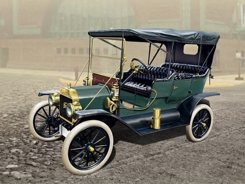 ICM 1:24 Model T 1911 Touring Usa Pass.Car